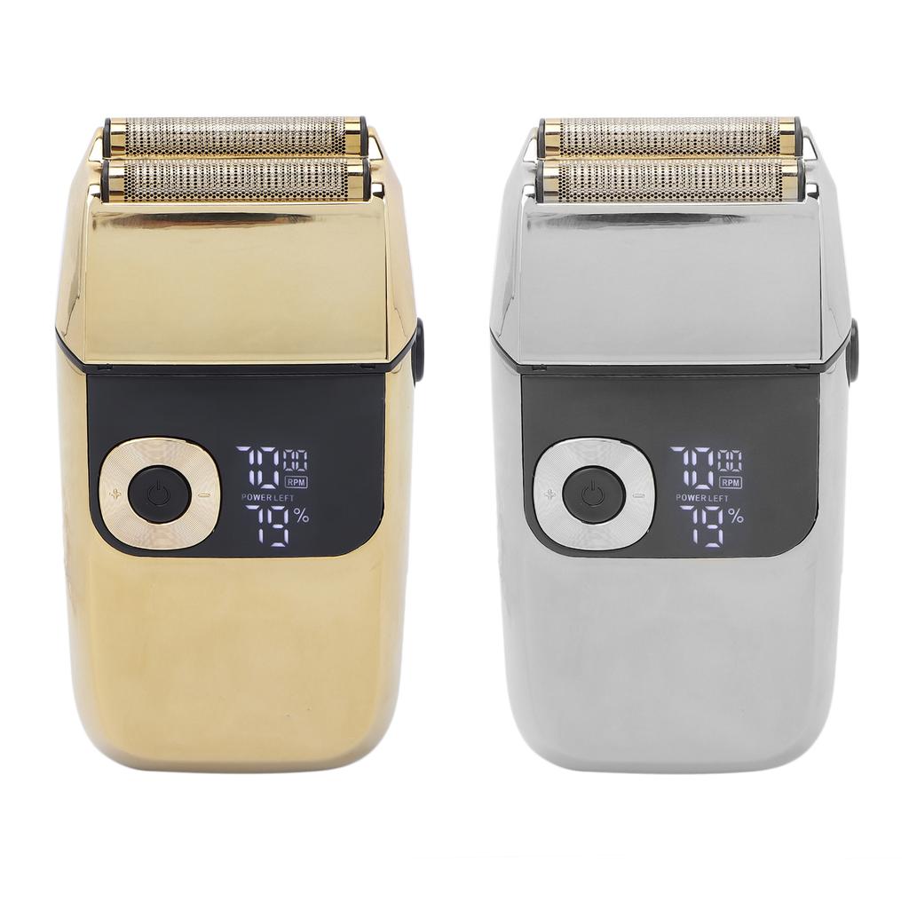 Electric  LCD Mobile Electric Shaver Men Beard Trimmer with Blade  Cover