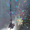High Quality Exquisite Wings Prism Pendant Metal Crystal Hanging Decor Sun Catcher Garden