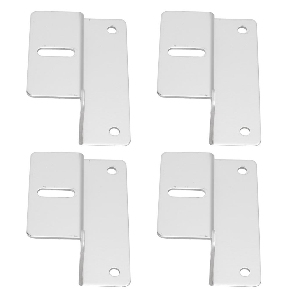 4 шт./компл. Монтажные Z-кронштейны для солнечных панелей из высокопрочного алюминиевого сплава для автомобилей, автодомов, яхт, судов