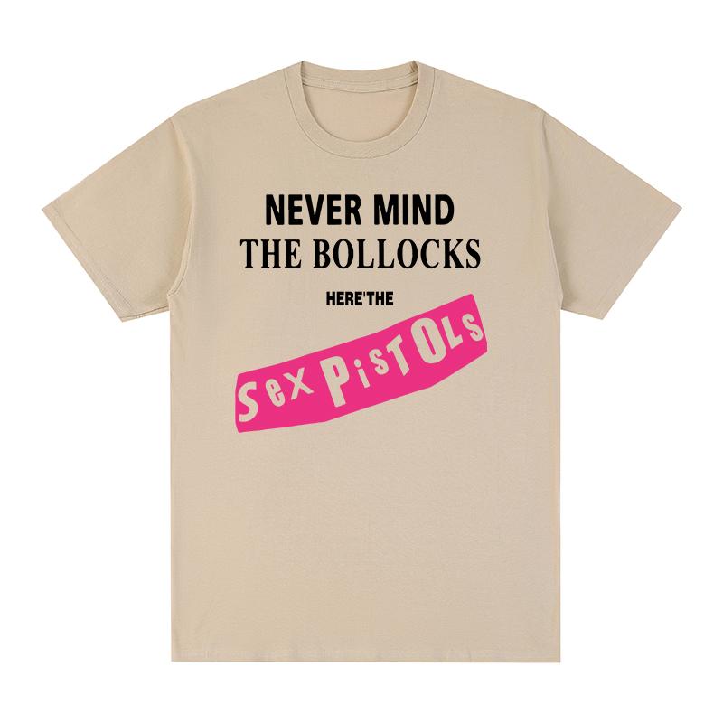 Sex Pistols Vintage T-shirt Never Mind The Bollocks Cotton Men T shirt New TEE TSHIRT Womens tops Unisex