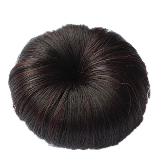 Talos Kids Girls Hair Bun Наращивание парика Волнистые вьющиеся грязные пончики-шиньоны
