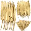 Gold Silver Goose Feathers For Jewelry Making Crafts Duck Turkey Feather Decor Handicrafts Decoration Diy Wedding Accessories