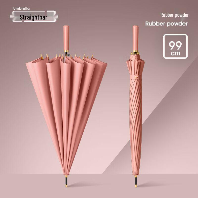 Automatic 24-Rib Long Handle UV Umbrella