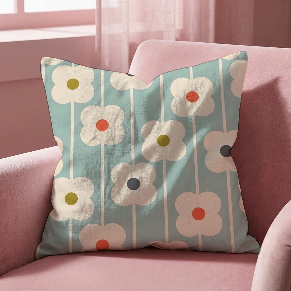Aesthetic Art OOrla Kiely Cushion Cover MultiScene Pillow Cover for Home  Car  Reversible Soft  Durable for Daily Use