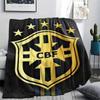 1Pc Chesterfield F.C Print Flannel Blanket, High quality Comfortable for All Seasons, Home Decor, Warmth and Comfort, Perfect for Christmas GiftS