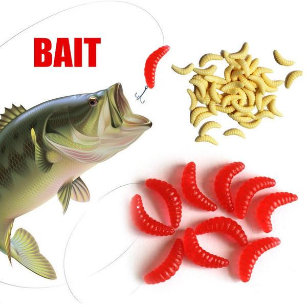 Силиконовая приманка-червь 35 мм