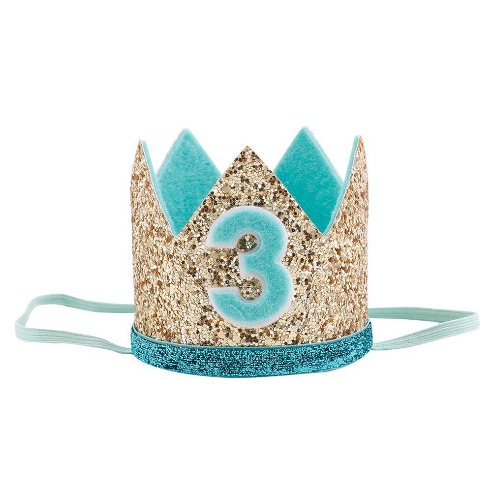 Подарок Принц Принцесса Эластичный Цветочный Головной Убор Детская Шляпа на День Рождения Корона Повязка на Волосы Вечернее Украшение для Головы