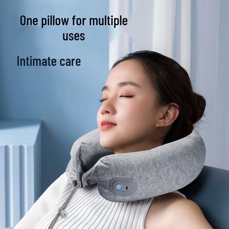 Hezheng Portable U-shaped Memory Foam Neck Massager Pillow