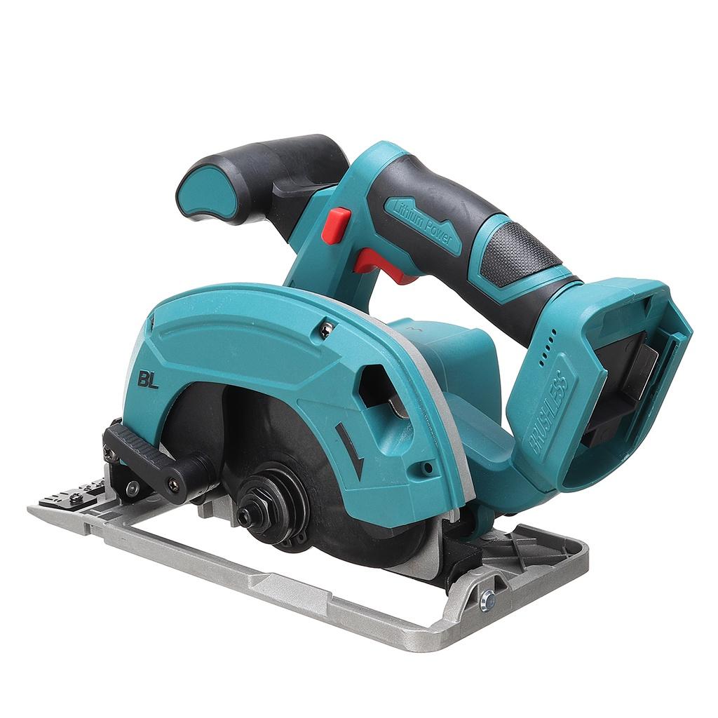 Бесщеточная электрическая циркулярная пила 1200 Вт, 18 В, 5000 об/мин, электрический деревообрабатывающий режущий электроинструмент для батареи 18 В