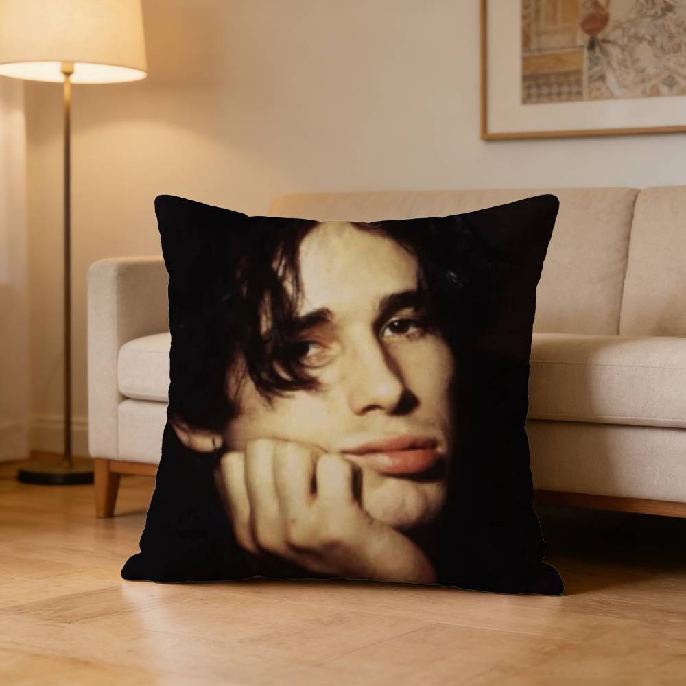 JJeff BBuckley Pillow Case for Sofa Living Room Home office Decor Protective Cover