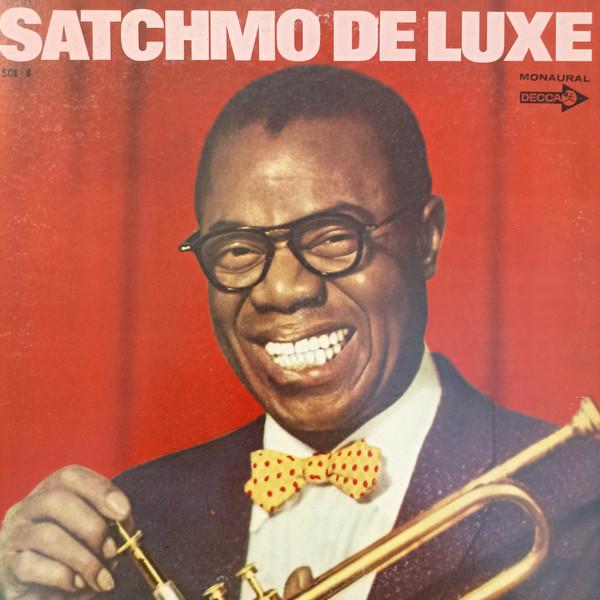 LP Record LOUIS ARMSTRONG Satchmo De Luxe SDL8 DECCA Japan Jazz Used
