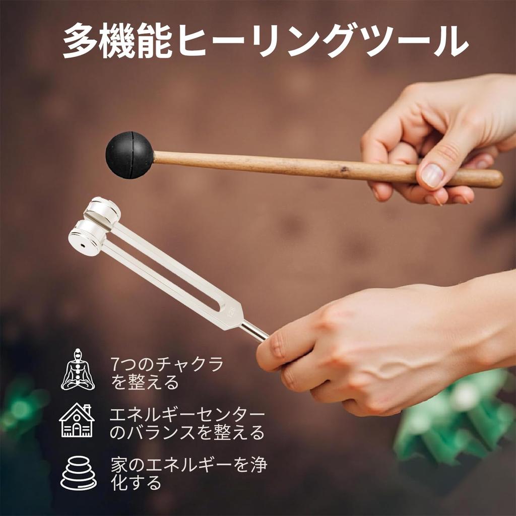 Tuning Fork Set (silver 128+256+512C)