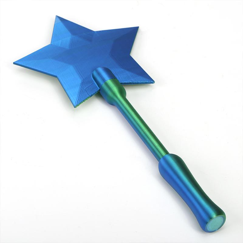 Magic Wand Tap To Pay Holder 3D Printed Cute Star Design Portable Payment for Event Cosplay Shopping Mall Counter