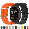 Ремешок для Apple watch ultra 3 ремешок 49 мм 44 мм 45 мм 46 мм 41 мм 40 мм 38 мм 1:1 Оригинальный ремешок Ocean для iWatch series 11 10 9 8 7 se