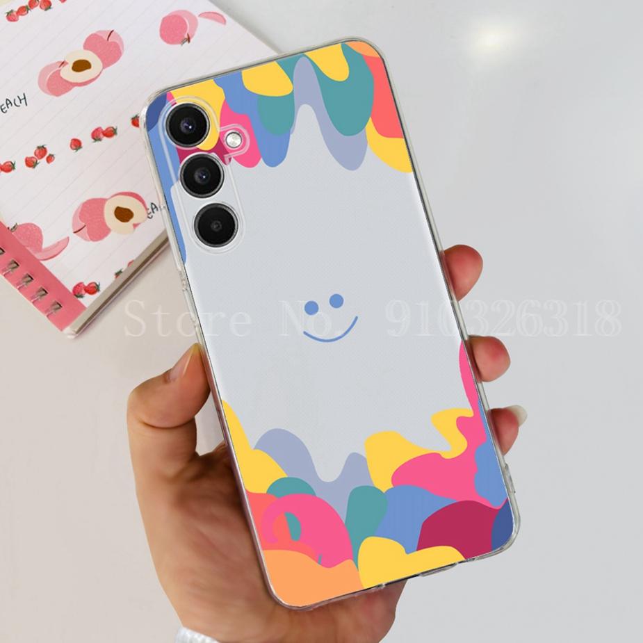 Для Samsung Galaxy A14 A24 A34 A54 Чехол Новая Мода Расписной Чехол Мягкий Силикон ТПУ Чехол для Телефона Для Samsung A54 A 14 24 34 Fundas