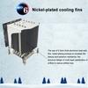 COOLSERVER R19 4U Серверный кулер для процессора 5 тепловых трубок Корпус для настольного ПК бесшумный вентилятор Для LGA2011 2066 115X Рабочая станция Компьютерный радиатор