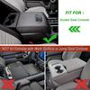 PIMCAR Center Console Cover For Ford 2015- F150, 2017- F250 F350 F450, 2018-2024 Expedition Interior Accessories Soft Cozy Neoprene Armrest Cover