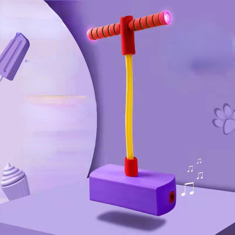 Детская игрушка-пого-палка для прыжков в виде лягушки, прыгающий мячик Macbine, длинная тренировка с высоким балансом