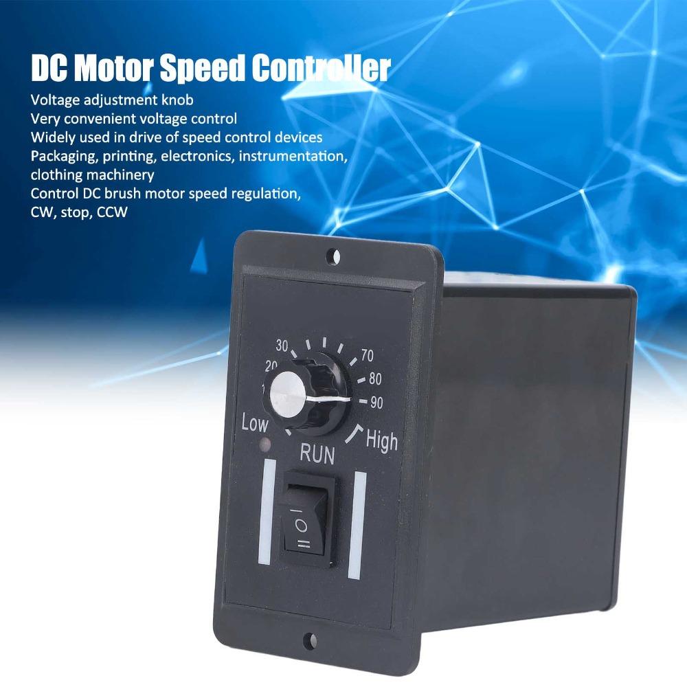 6A Current Rating PWM Control Switch DC10‑60V Input Fan Speed Controller Industrial Motor Control