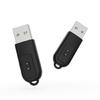 Магнитный зарядный адаптер для Band 9/8, USB-разъем для зарядки под углом 90 градусов, портативный, черный.
