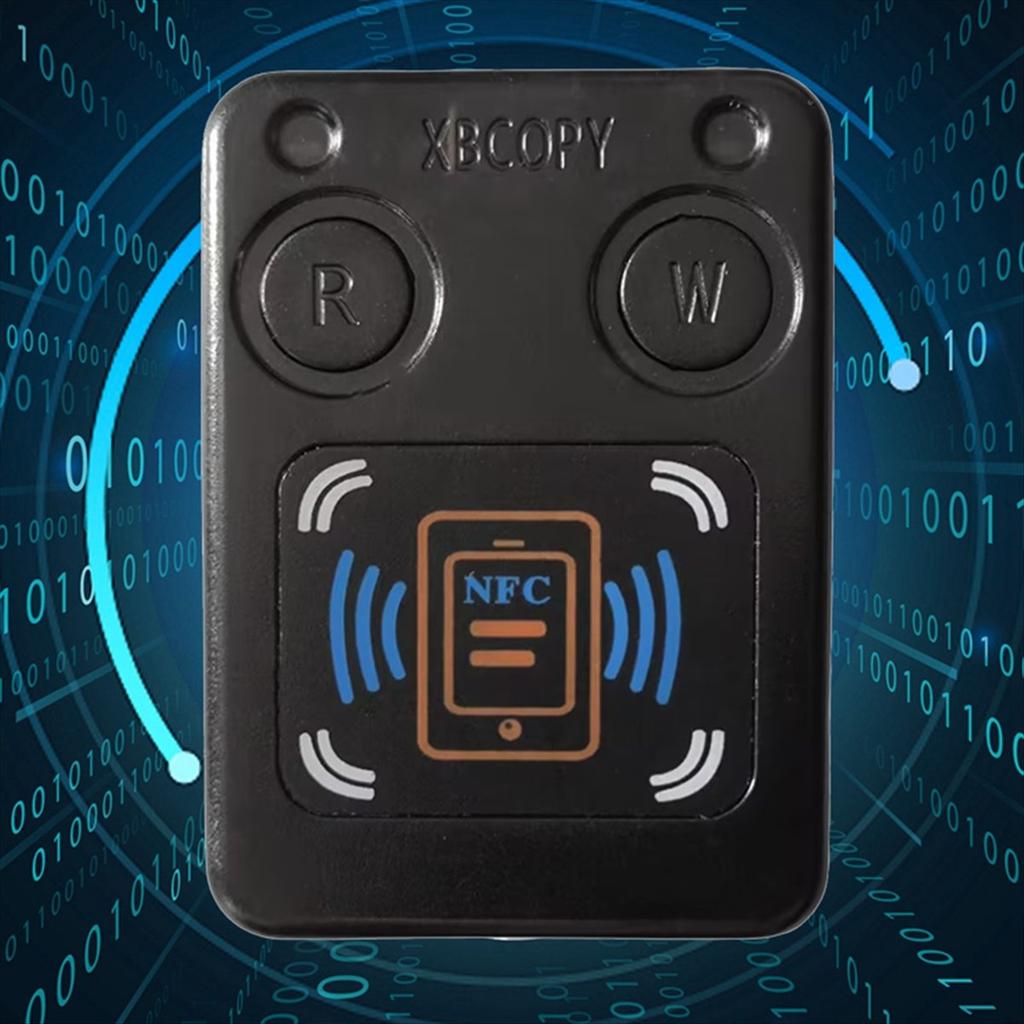 Считыватель-копировщик смарт-чип-карт NFC RFID + 3x Брелок UID / Карта CUID IC 13.56M ID 125K 250K 375K RFID-токен Клон Дубликатор