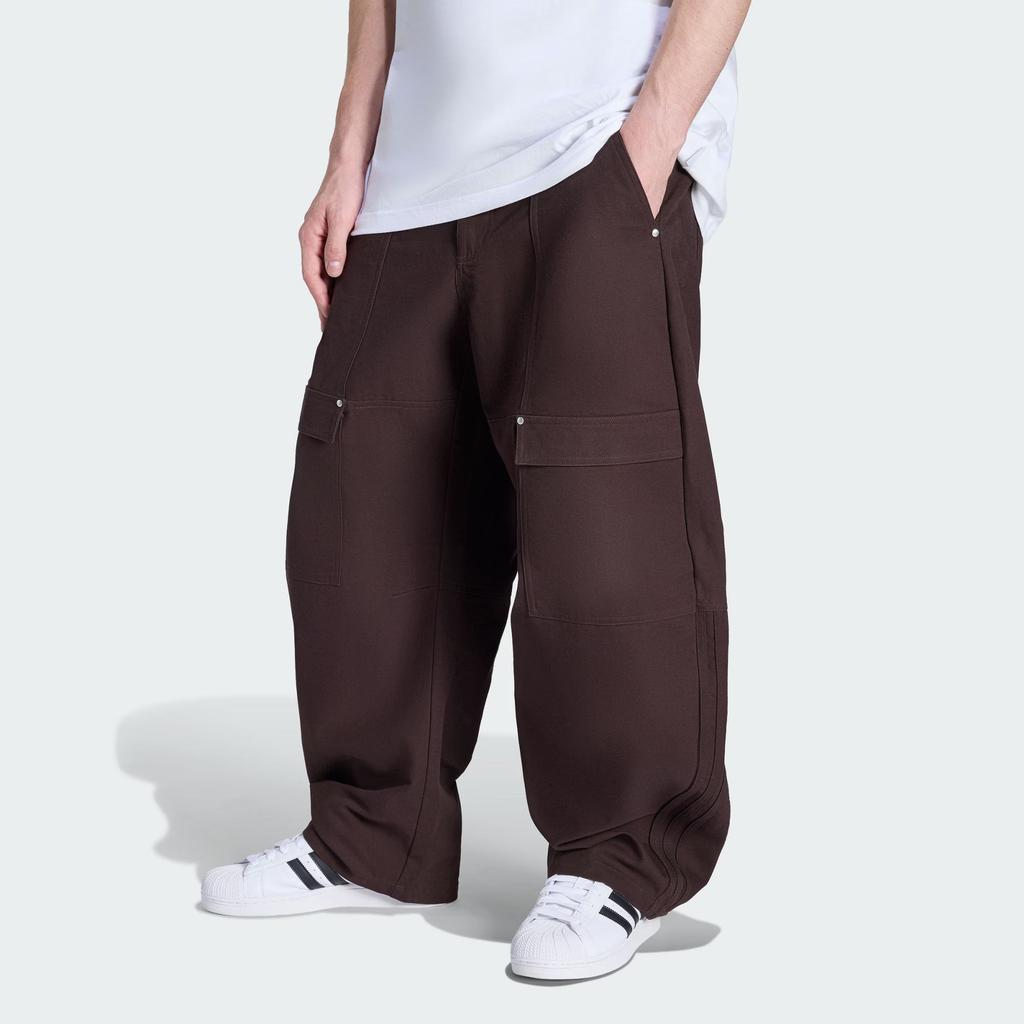 adidas Оригиналы FW25 Брюки-карго из канваса Мужские брюки KG6442