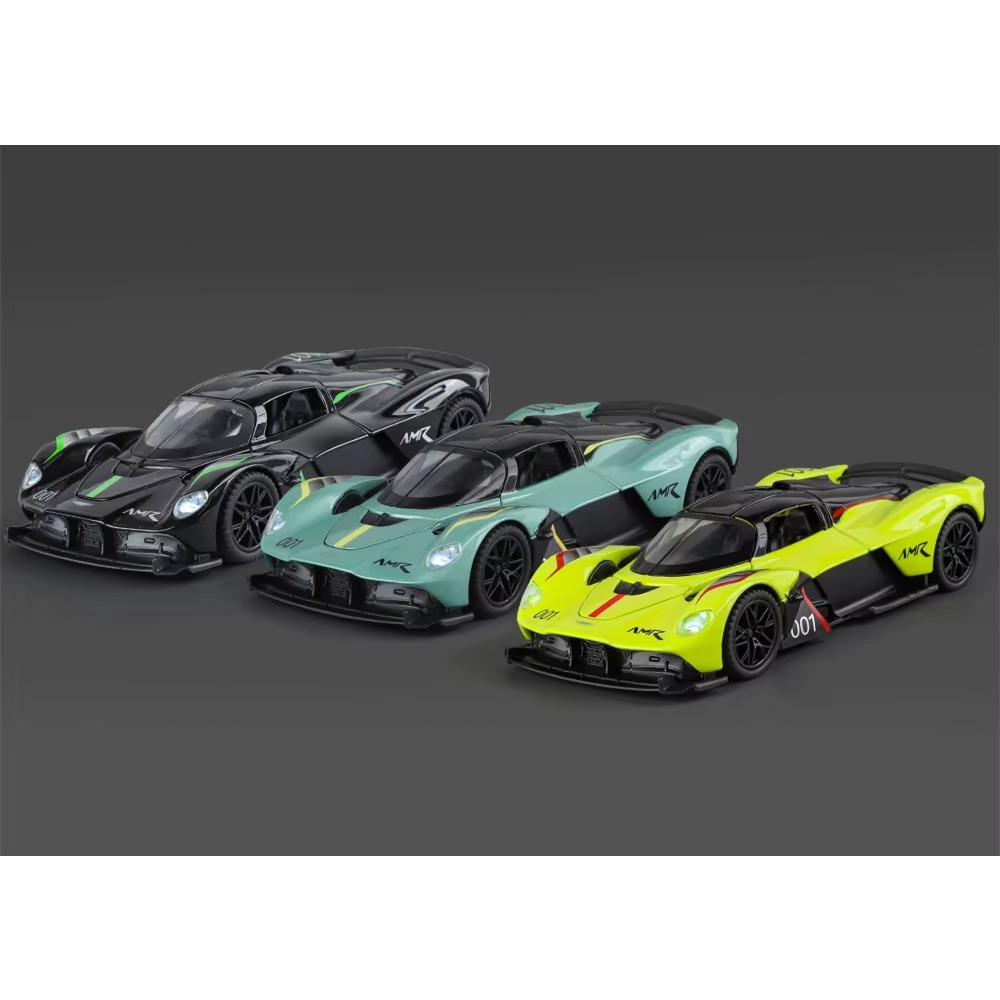 1/32 масштаб Martin Valkyrie сплав модель спортивного автомобиля литой металл супер гоночный автомобиль транспортные средства модель звуковая и световая имитация детская игрушка подарок