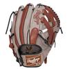 Rawlings HYPER TECH COLOR SYNC Мягкая бейсбольная перчатка для ловли, Универсальная, Серо-коричневая, GR6HTCN65, 11,75 дюйма, Для правши