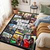 Коврик Нескользящий Ковер для Гостиной с Изображением GTA V Мягкий Ковер для Спальни Игровой Комнаты Дивана Офиса Домашний Декор Придверный Коврик Рождественский Подарок C9211637