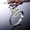 Wind Fashion Personality Exaggerated Snake Ring, Snake Punk Style Nightclub Ring
