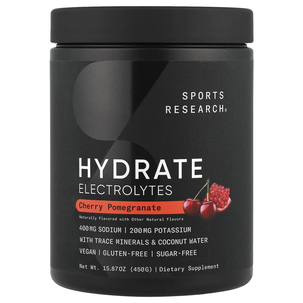 Hydration, Electrolyte, Cherry Pomegranate, 450G(15.87Oz)