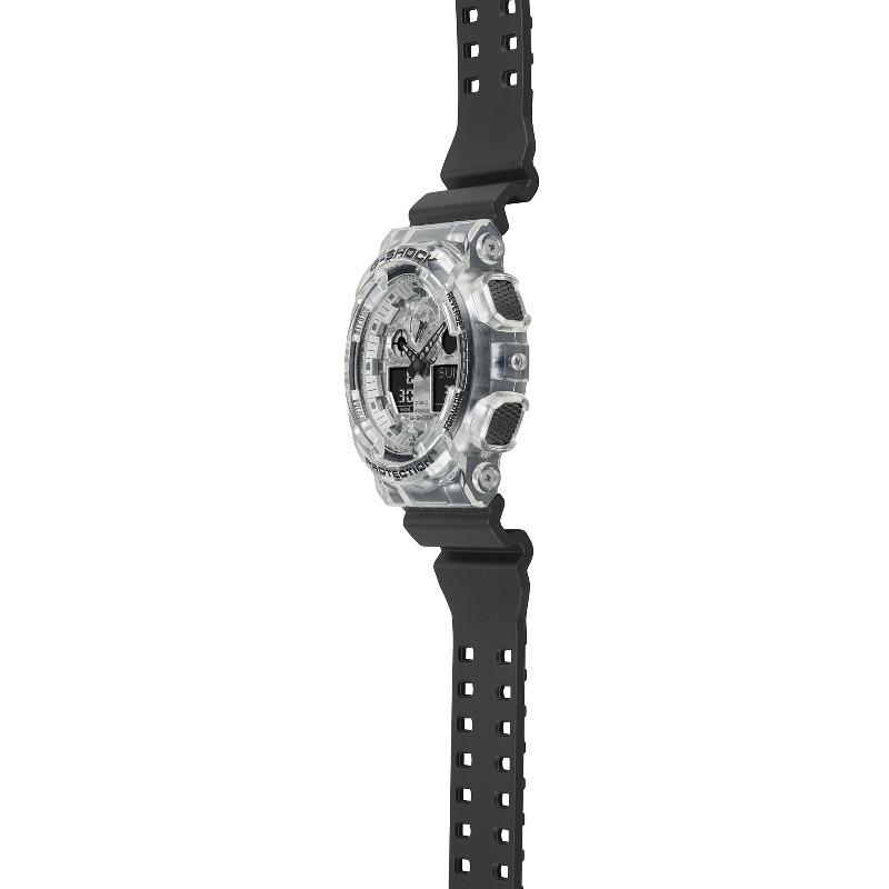 Casio Мужские часы G-SHOCK из смолы, водонепроницаемые 200 м, цифровые, ударопрочные, кварцевые GA-100SKC-1A