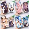 Сексуальный чехол Genshin Impact Hentai для iPhone 15 14 13 12 11 Pro Max XS X XR SE 2020 2022 7 8 Plus 12 13 Mini Cover Shell