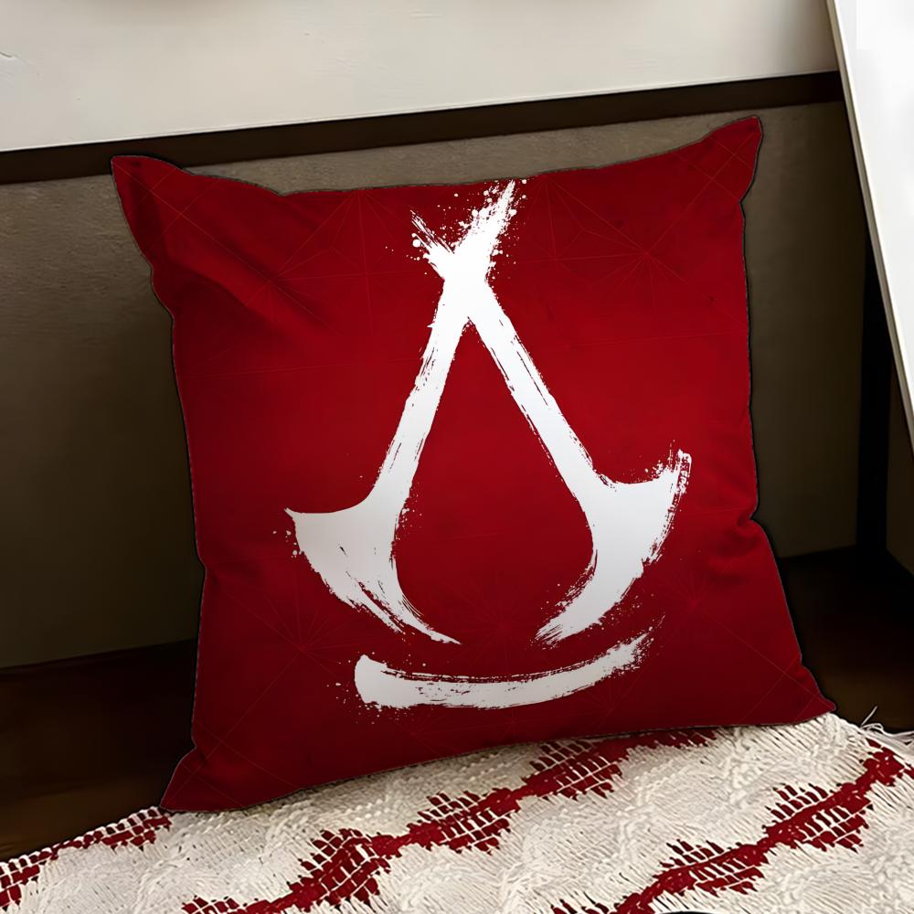 AAssassins GameCreed SShadows Cushion Cover Reversible Soft Durable Pillow Cover Home  Car MultiScene Use for Daily Comfort