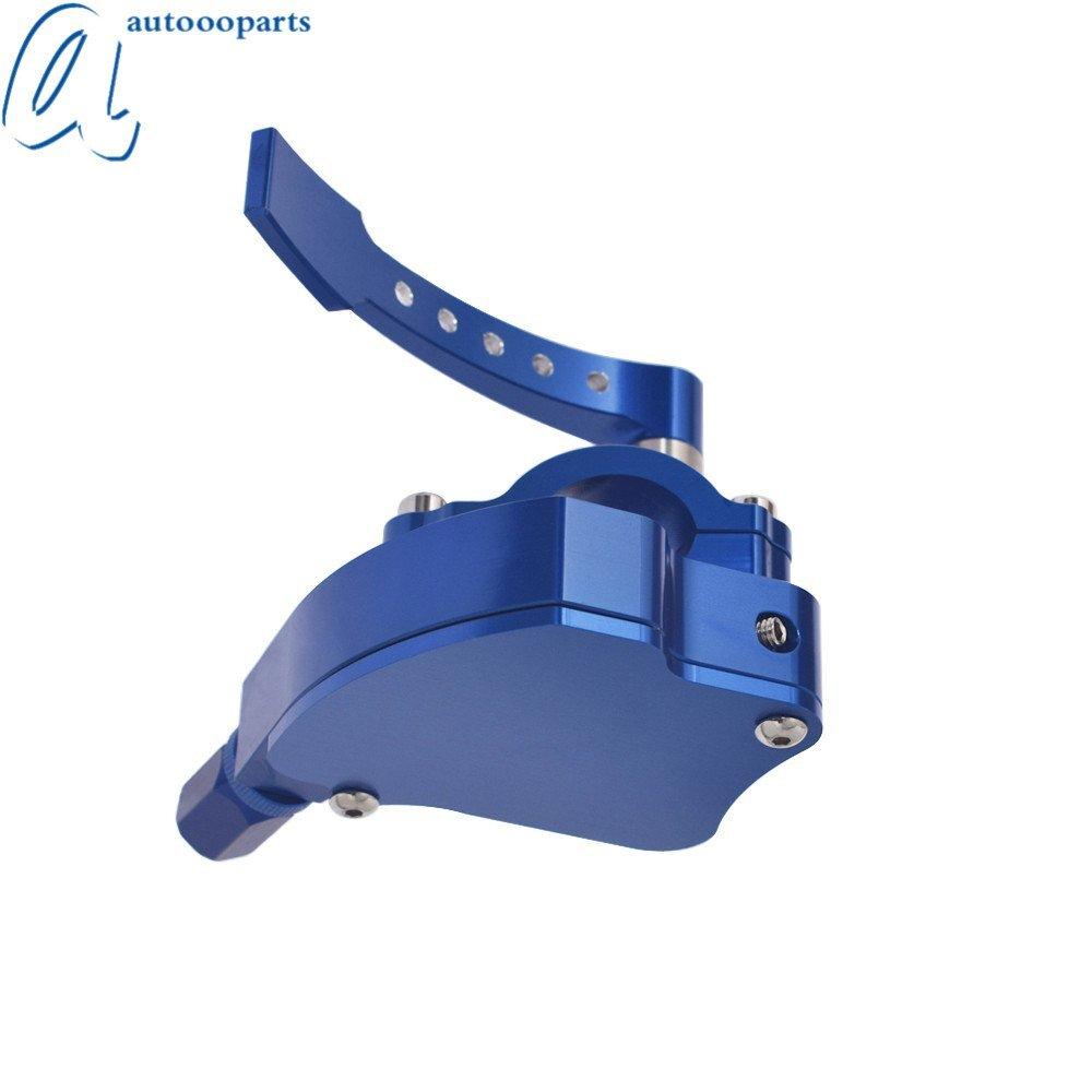 Billet Thumb Throttle Assembly For Yamaha Banshee Yfz Raptor 350 660 700 Blue