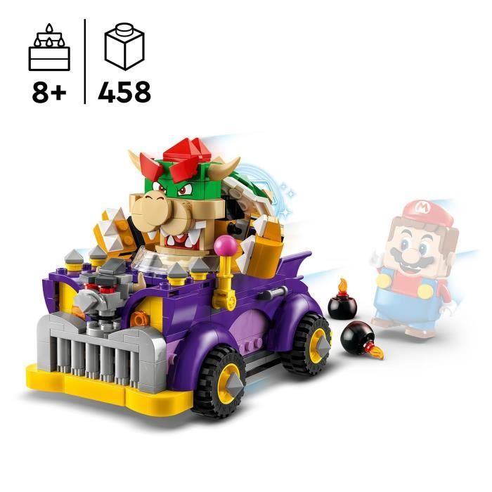 Lego® 71431 super mario ensemble d'extension bolide de bowser, jouet de kart pour enfants dès 8 ans avec figurine bowser