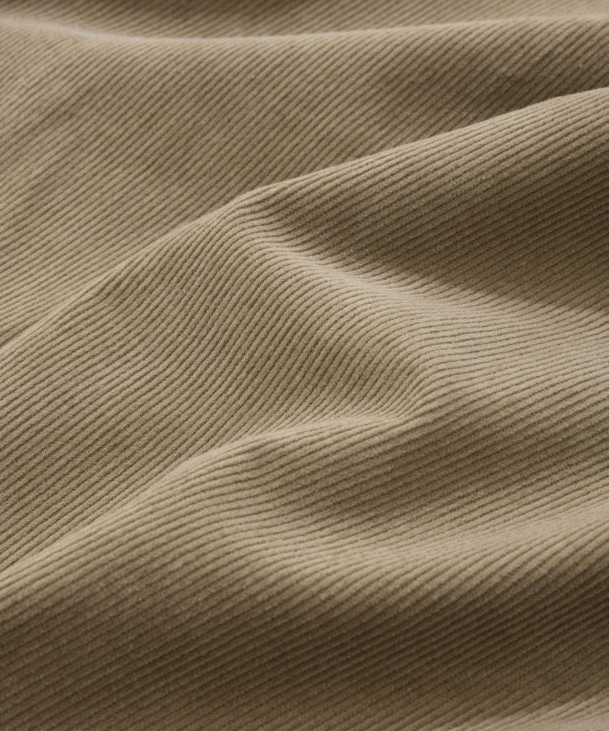 COVERNAT Standard Fit Corduroy Pants Beige