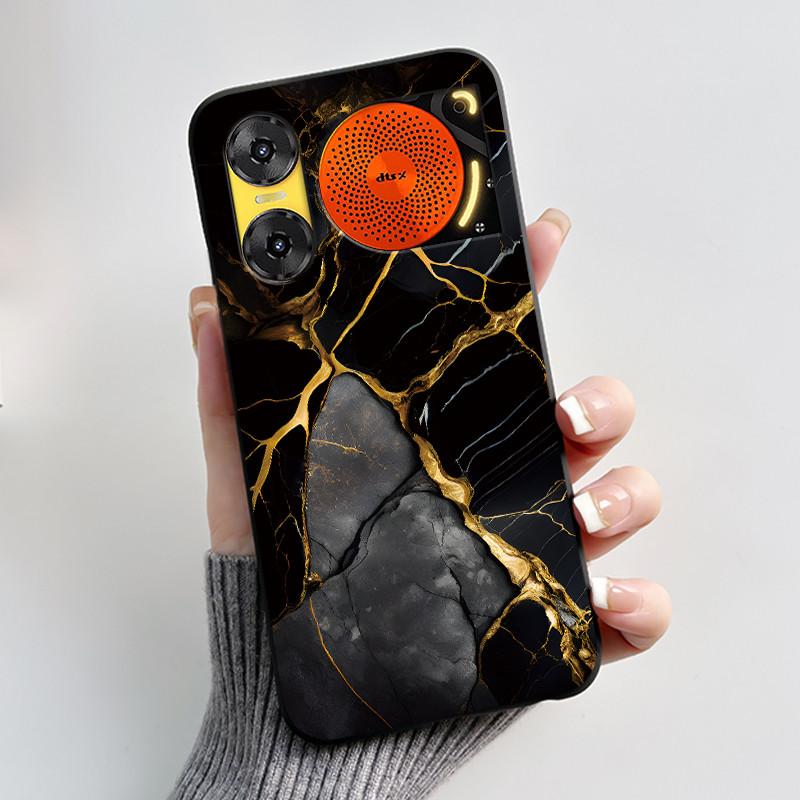 Case For ZTE Nubia Music 2 Z2460 Z2353 Music2 Phone Case Cute Rabbit Black Cover For ZTE Nubia Music Soft TPU Silicone Casing