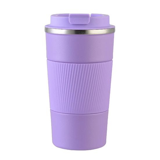 Mug Stainless Steel Leakproof Insulated Cup with Lid Hot Cold Drinks Tumbler Reusable Thermal Cup