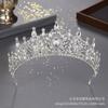 Bridal Crown Headgear Colored Rhinestone Headband Baroque Crown Wedding Dress Accessories Hair Accessories
