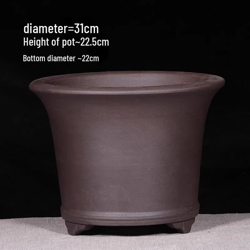 Manyuanhong Zisha Ceramic Tree Planter