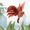 Realistic Simulation Feather Birds Cartoon Christmas Tree Hummingbird Pendant  Garden