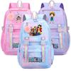 Anime One Piece Printed Backpack for Teenager Student Girl Back To School Bagpack Daily Bookbag Women Large Capacity Travel Bag Rucksack Mochila