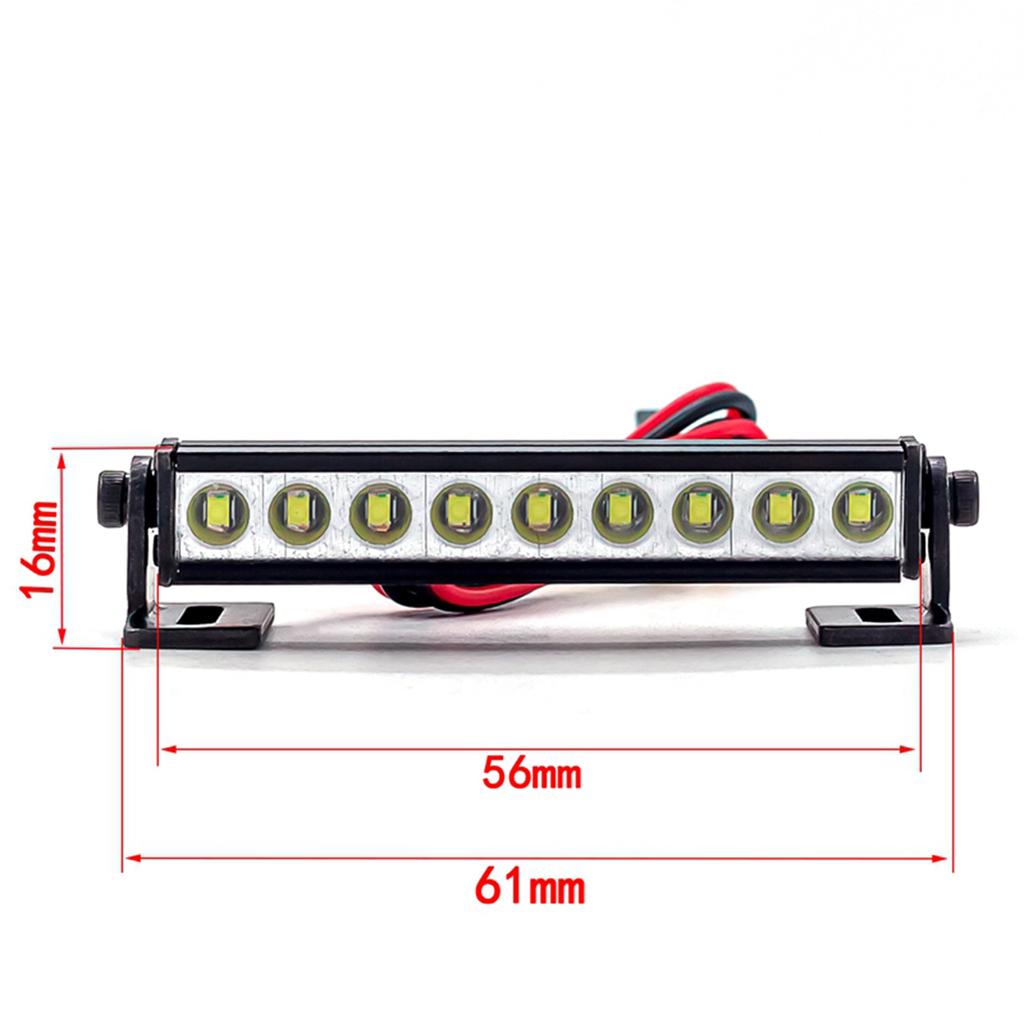 RC Car Roof Lamp LED Light RC Car Light for 1/10 1/8 RC Car RC Drift Car RC Offroad Car 56mm