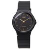 Casio Аналоговые часы MQ-24-1EL/-24-9EL с уретановым ремешком, унисекс, золото/черный и золото, модель для зарубежного рынка [параллельный импорт]