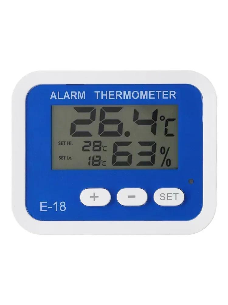 Hygrometer and Electronic Alarm Thermometer with Accurate Measurements for Kitchen Bathroom Bedroom Applications