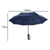 8 Ribs Rain Umbrella Waterproof Folding Business Automatic Opening And Closing for