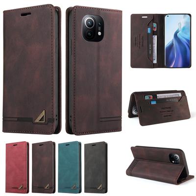 Флип кожаный чехол для телефона для Xiaomi Mi 11 Poco F3 X3 Nfc 10t 10 Redmi K40 Note 10 10s 9s 9 8 7 Pro Max 9t 8a 7a Магнитный кошелек