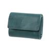 Wallet Mini Wallet Trifold Wallet Minerva Box Compact Genuine Leather Card Pocket Billfold Brand Hortensia Men's Women's