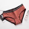 Бесшовные сексуальные хлопковые женские трусики, однотонное дышащее нижнее белье со средней талией для девочек DULASI, 3 шт.